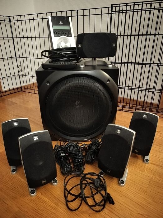 Sistema som logitech 5.1 z5500