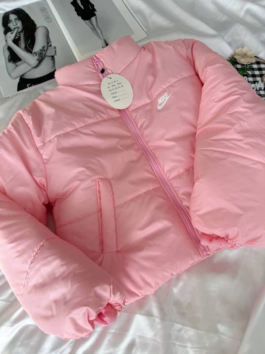 Куртка Nike, Жіноча куртка найк, Тепла зимова курточка nike