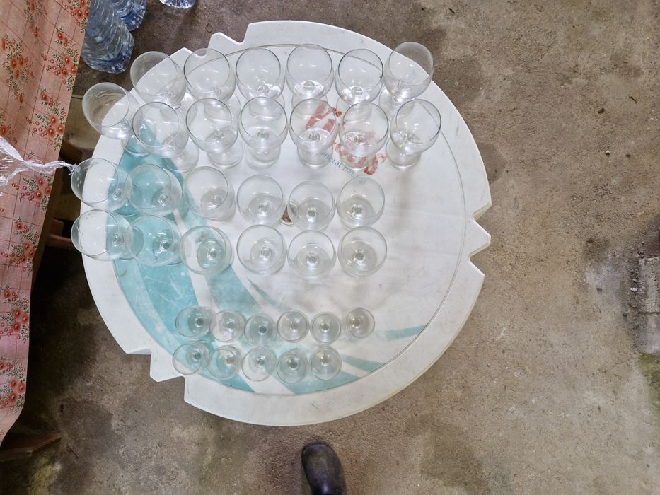 Copos  varios de vidro