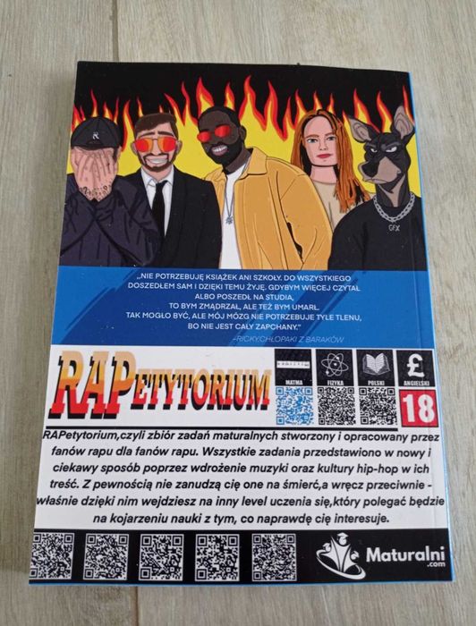 Repetytorium maturalne Matematyka/Angielski/Fizyka/Polski
RAPetyturium