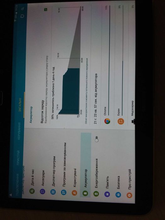 Планшет 10 дюмов Samsung Galaxi Tab4.  1.5 Gb оперативной 16  встроен.