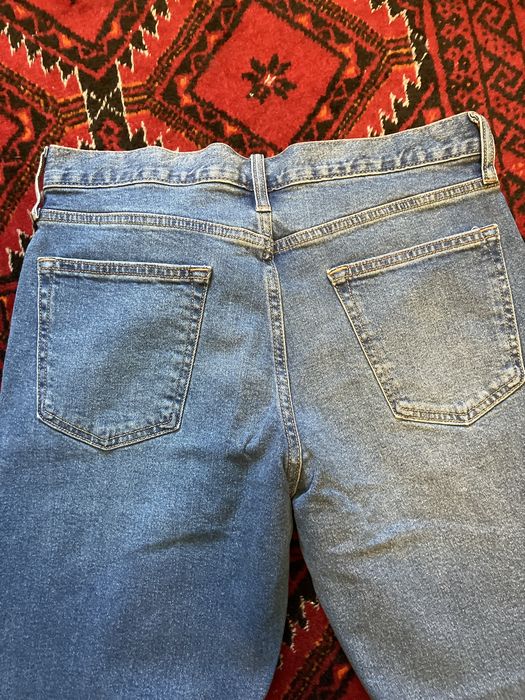 Calças Old navy azul ganga tamanho 32-30