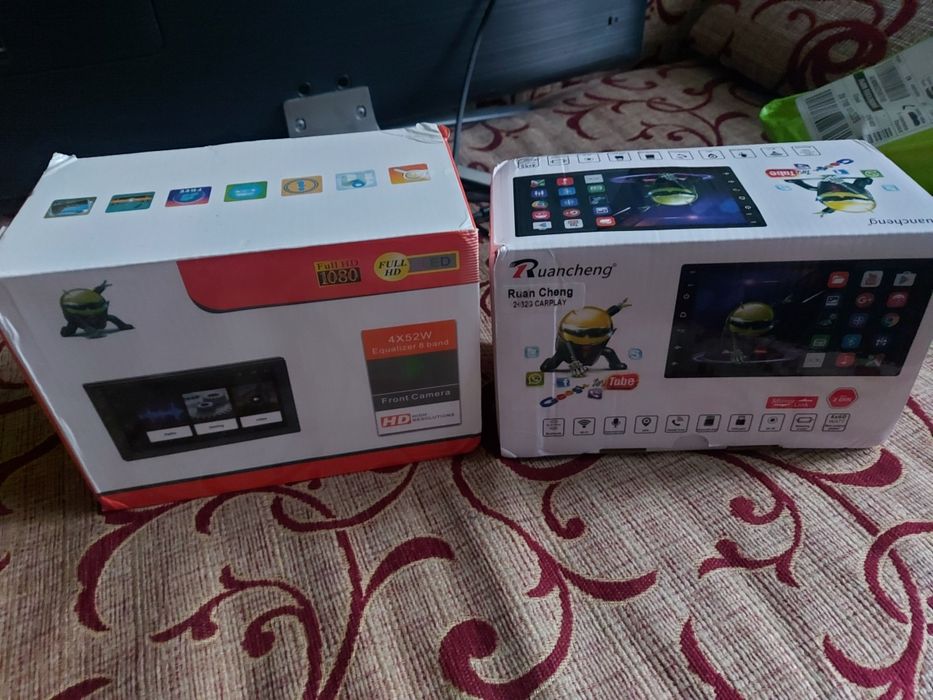 Анроїд магнітола 7дуймів 2/32gb карплей андроїд авто