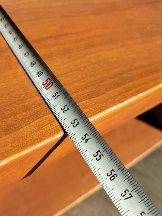 móvel TV com rodas - madeira maciça