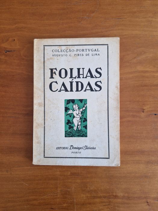 Livro de poesia "Folhas Caídas", Almeida Garrett