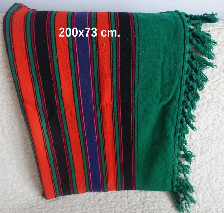 Kilim.Fartuch łowicki.materiał.