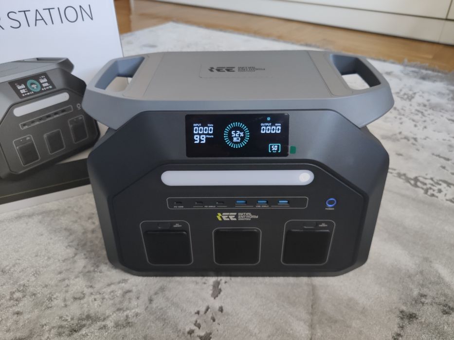 Зарядна станція IEE P1800 ДБЖ 1800 Вт (3600 Вт пікова) / 1024 Вт/год UPS електростанція павербанк