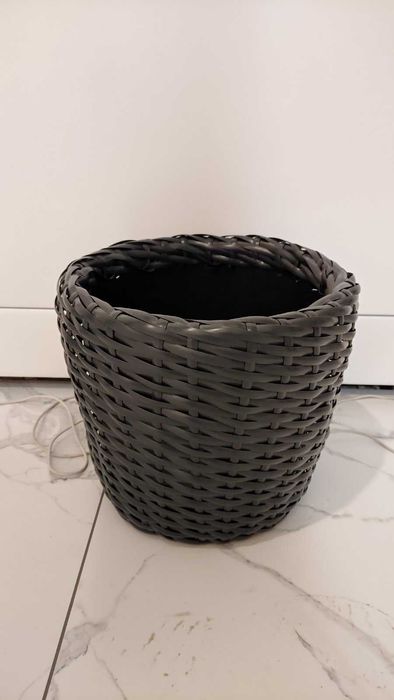 кашпо 11 л. колір антрацит -сірий