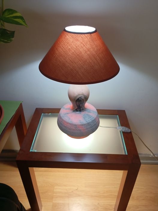 1 Candeeiro mármore sala