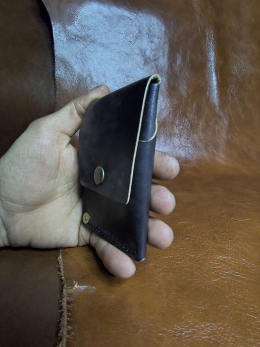 CardHolder-portfel skórzany. HAND MADE
