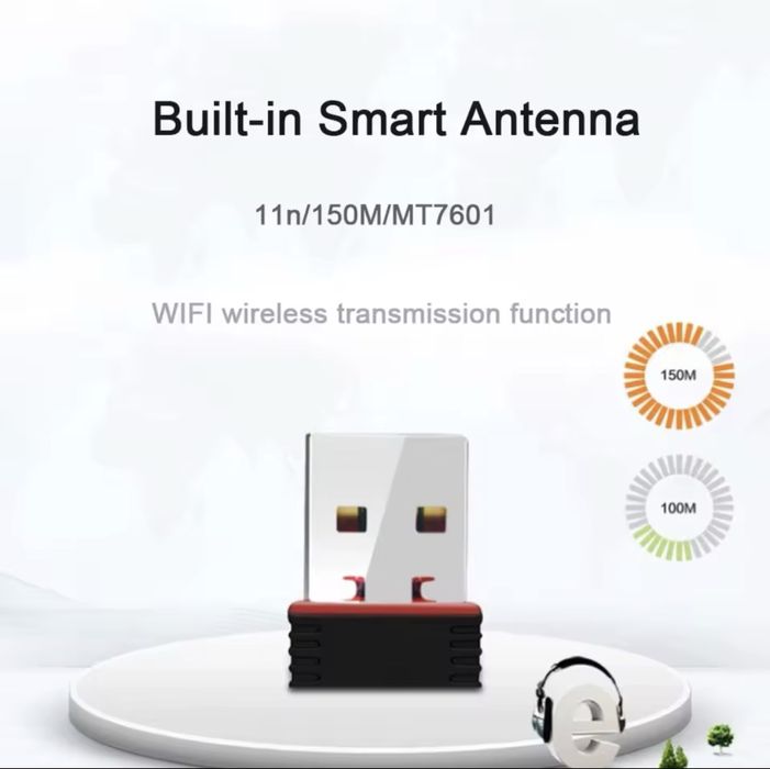 Wi-fi usb адаптер новий
