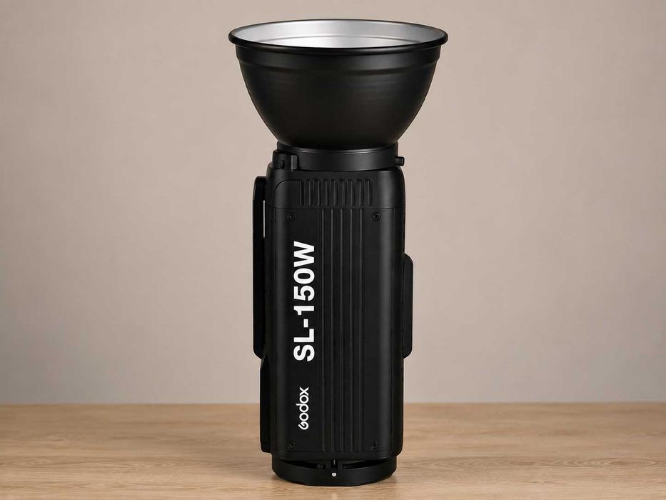 Godox SL-150W LED – zestaw 4 lamp + reflektory | Stan bardzo dobry