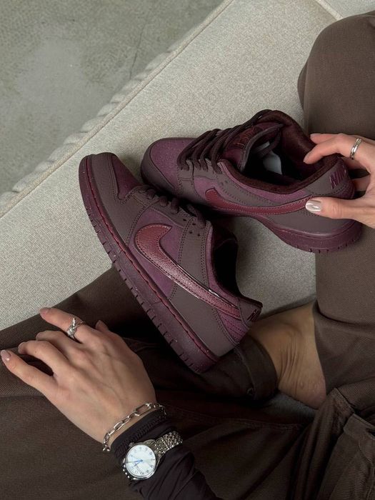 LIVE PHOTO! Nike SB Dunk Low Burgundy 36 37 38 39 40 41 сб данки