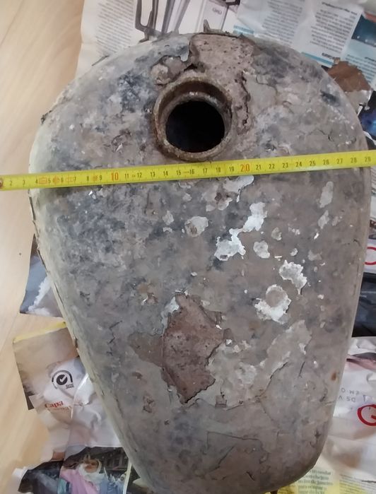 Depósito de gasolina para mota BSA A7