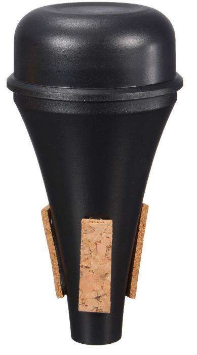 Surdina de trompete em plástico