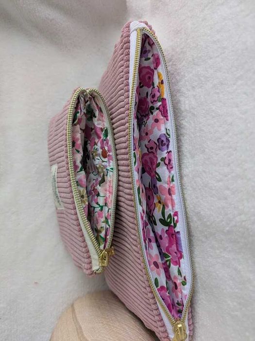 Komplet kosmetyczek handmade