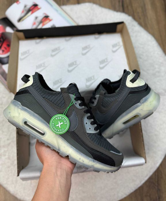 !SALE! Nike Air Max 90 Terrascape Grey Black White 38 39 40 41 42 43 44 45