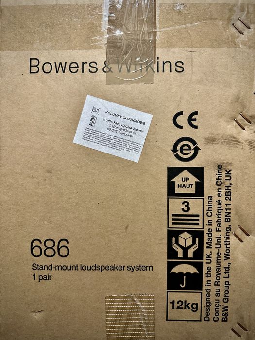 Glośniki B&W Bowers&Wilkins 686 (nowe)