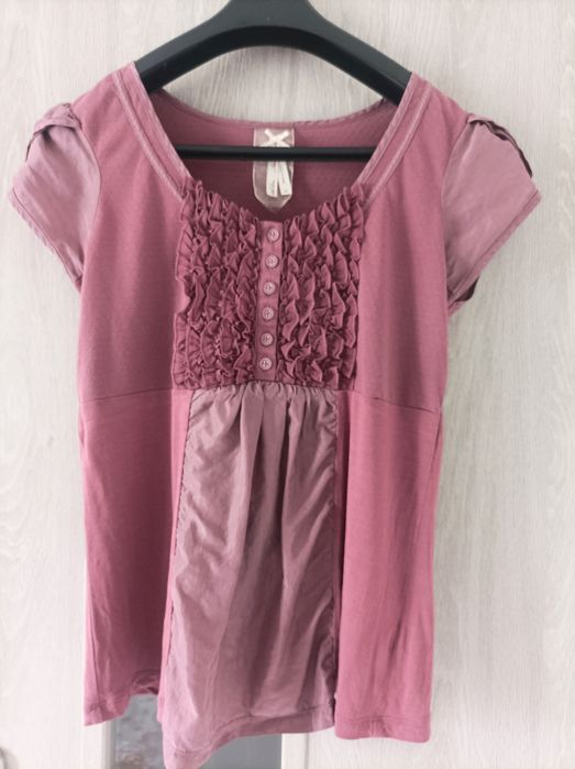 Bluzka Next z Jedwabiem i Wiskozą/L/Boho/Romantic