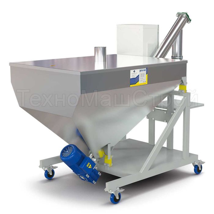 Ваговий шнековий дозатор "ДТЗ-100" (Нержавіюча сталь)