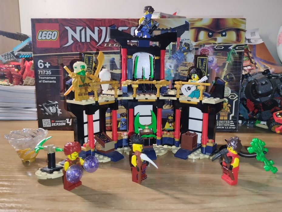 Lego оригинал  б/у "Турнир стихий"