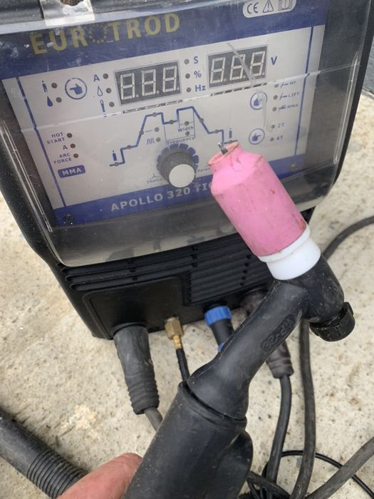 Аргонодуговая сварка eurotrod apollo 320 tig  pulse Сварочный инвертор