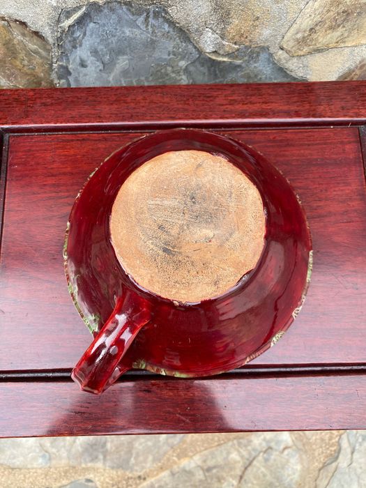 Taça Malga Modernista Caldas da Rainha 17,5 cm Anos 30