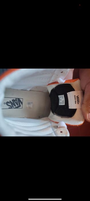 Vans high laranja