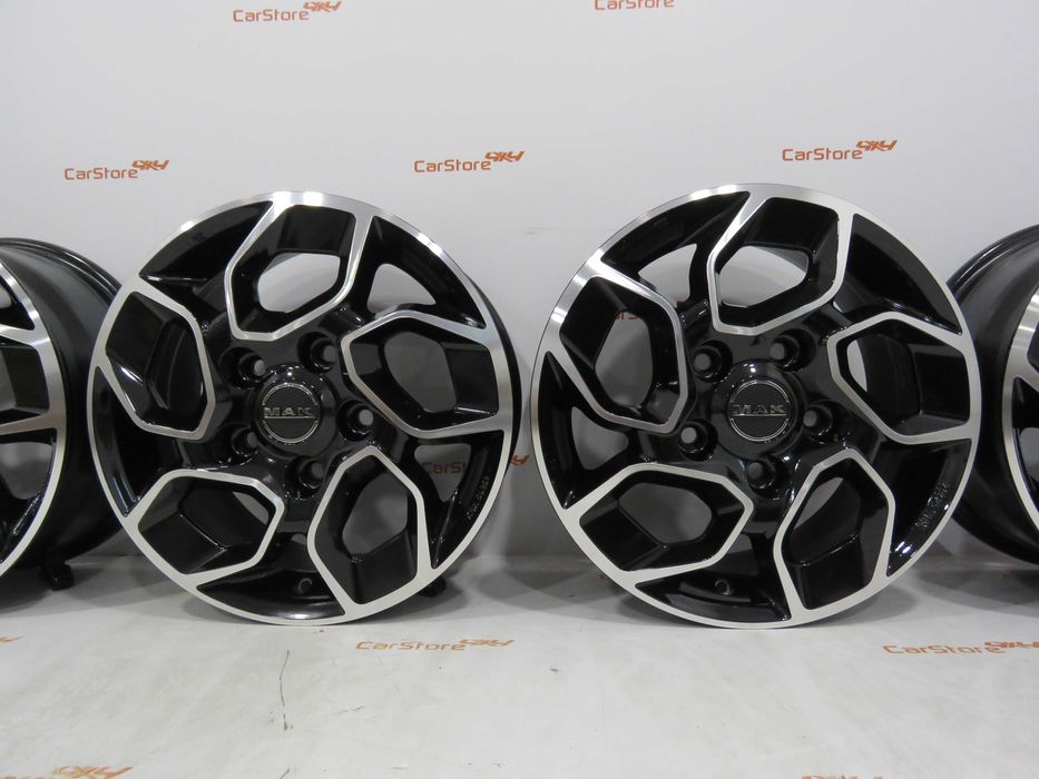 Jantes Mak Express Black Mirror 16 x 6.5 et65 5x118