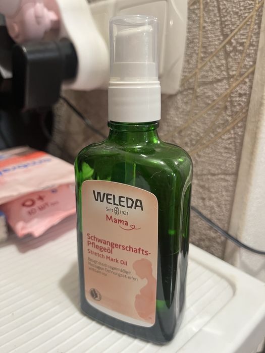 Подушка для вагітних+ масло Weleda+ purelan