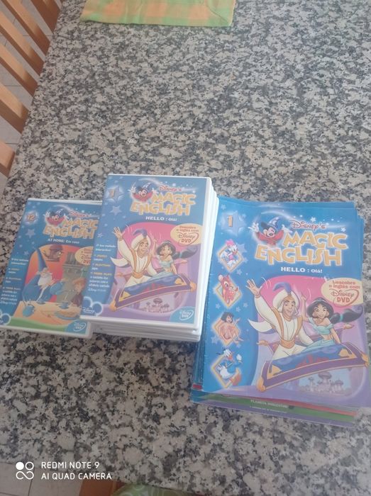 Coleção magic english e filmes