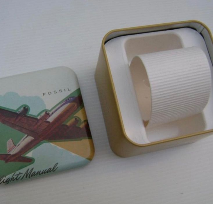 Caixas para relógios da Fossil , estado novo!
