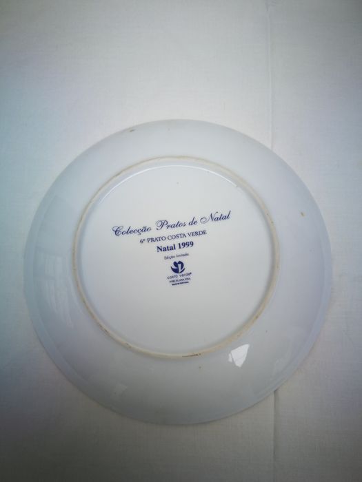 Pratos decorativos natal