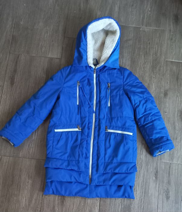 Зимове пальто для дівчинки дуже тепле