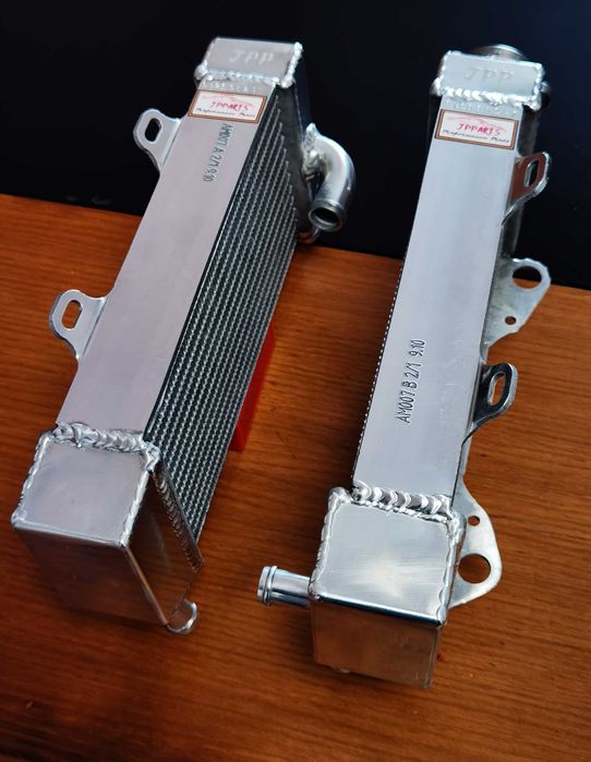 Radiadores Honda CRF250R e CRF250X anos 2004/2009 Alumínio Performance