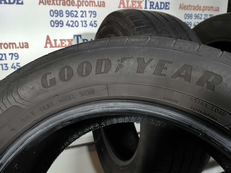 4 шт. 215/60 R17 Goodyear EfficientGrip Performance літні шини бу