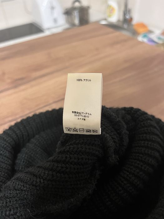 Шапка Supreme Loose Gauge Arc Beanie Black SS17 (RARE)
