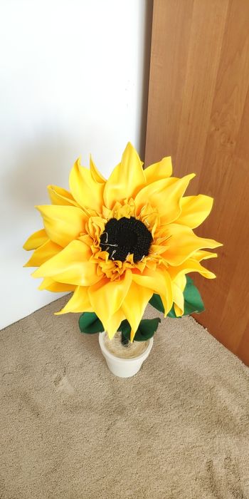 Соняшник нічник, світильник, декор