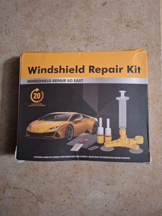 Kit reparação parabrisas