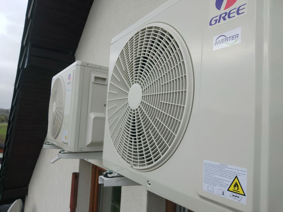 Klima montaz klimatyzacji klalimatyzacja gree rotenso sinclair