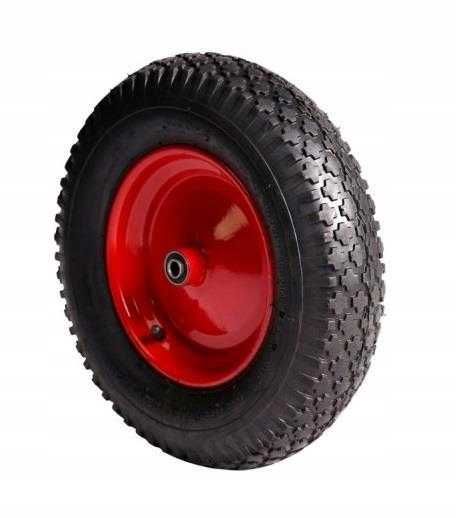 Koło kółko do taczki taczek 4.00-8 400x8 4pr mocne z dętką pompowane