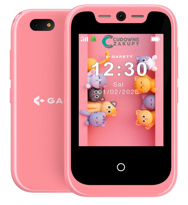 GARETT ONEKID różowy smartfon