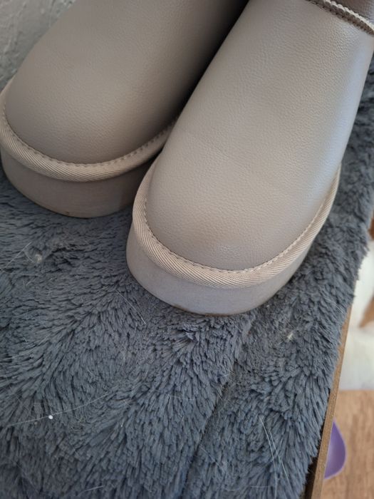 Śniegowce skórzane nowe 39-40