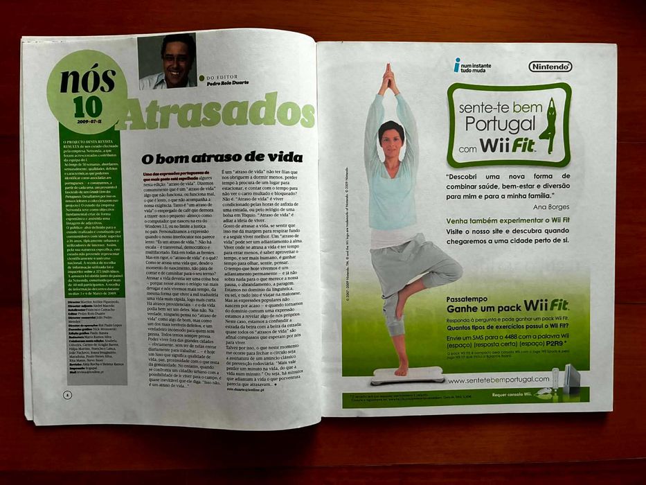 Revista Nós 10 - Atrasados