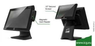 *NOVO* ICG Flat POS II Terminal Pagamentos