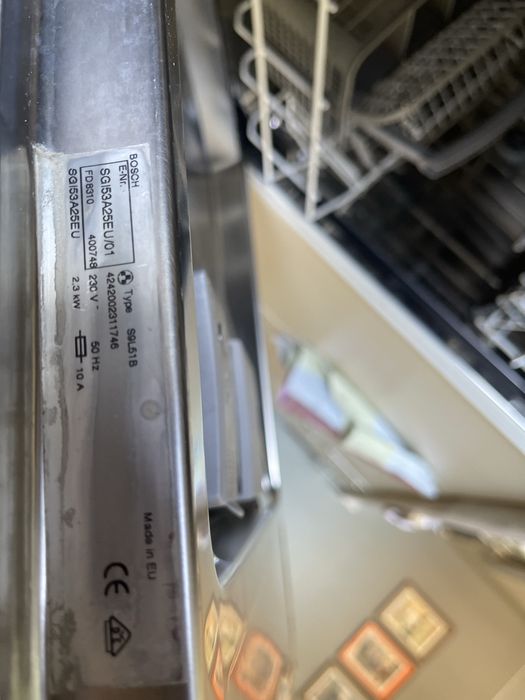 Vendo máquina lavar loiça encastre BOSCH