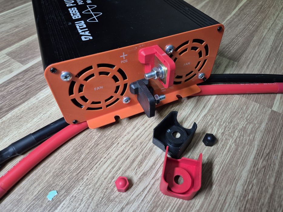 Інвертор Datou Boss PSW2000 2000W 24V + мідні кабелі AWG2