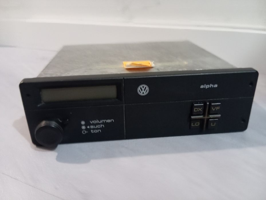 radio vw alpha golf 1 polo 1 retro poszukiwany okaz