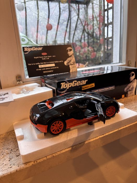 Bugatti Veyron Super Sport 1:18 Minichamps Top Gear Autoart Hotwheels
