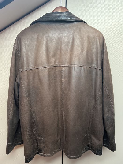 Куртка шкіряна розмір XXL